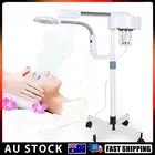 Facial Steamer & 3x Magnifying Lamp on Wheeled Stand Spa Beauty Tool