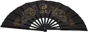 COSMEVIVI Folding Hand Fan Japanese Hand Fan for Martial Arts Dance and Decor Multifunctional Performance Prop for Festivals Events and Home Decoration Crafted with Precision