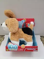 Kid Connection 9" PLUSH WALKING PET DOG - Sound and Remote Control Leash
