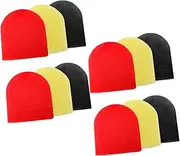 Abaodam 12Pcs Microphone Covers Soft Sponge Windscreen for Handheld Microphones Durable Lightweight and Easy to Replace for Performances Ktv and Recording Sessions