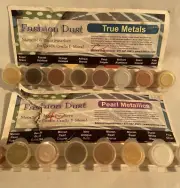 METALLIC & MICA POWDER Pearl Fashion Dust Cards Crafts Art & More