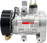 AC Compressor ，Compatible For Ford Mustang 2010-2016 BR3Z19703C BR3V19D629AC AR3Z19703B AR3V19D629AD AR3V19497AC BR3Z-19703C BR3V-19D629-AC