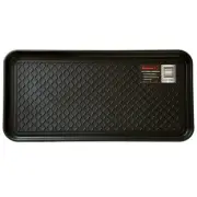 Stalwart Boot Tray Muddy Shoes Plastic Utility Paint Drip Mat 30 x 15 Inches