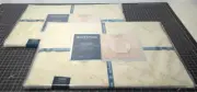 2x Waterford Set of 4 Placemats Frosted Branches Ivory 13x19 Christmas (8 Total)