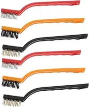 ULTECHNOVO Gas Stove Cleaner Brush Set Ergonomic Kitchen Detail Cleaning Brushes for Deep Cleaning Stoves Fireplace Range Hoods for Stain Removal