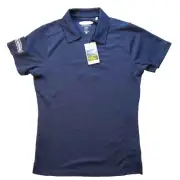 Pebble Beach Men's Navy Premier Performance Polo Size Small Dry Fit