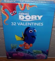 Valentines Day Cards (Box of 32) Disney Pixar Finding Dory