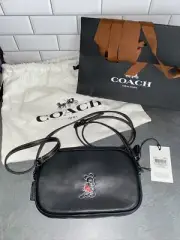 Coach X Disney Mickey black crossbody new with tags