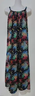 1K61 LADIES LONG SUMMER MAXI DRESS plus size 22 24 26 28 $45 NEW WITH TAGS
