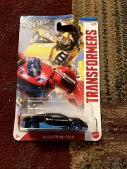 2024 Hot Wheels - HW Silver Series - TRANSFORMERS - Bugatti Veyron - Blue *NEW*