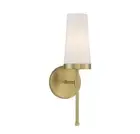 Savoy House 9-2801-1 Haynes 16" Tall Wall Sconce - Brass