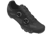 Giro MTB Mens Sector Shoes - Black/Dark Shadow - 47.0