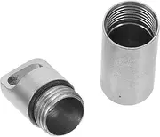 Sturdy Stainless Steel Holder Waterproof Case for Outdoor Storage Airtight Pill Box Portable Daily Pill Container