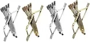 [LIFKOME] Bow and Arrow Brooch Back Pins Back Brooches Scarves Lapel Pin Suit Brooches Hat Brooch Clothes Lapel Pin Jewelry Brooch for Girl Brooches for Men Zinc Alloy