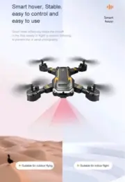 T6 Drone / Dual Camera / 3-Sided Obstacle Avoidance / RC Drone Aircraft