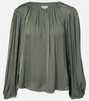 [Velvet] Velvet Riona satin blouse AU 16 grey
