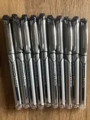 Pilot V5 GRIP Hi-Tecpoint Pure Liquid Ink 0.5mm R/Ball Pen,Black BXGPN-V5(10 PEN