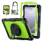 Case for Samsung Galaxy Tab Case for Galaxy Tab A9 Plus/A9+ 11’’ Green/Black