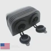Marine 12V Dual Waterproof Motorcycle/Car/Boat Socket Power Outlet Plug