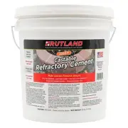 Rutland Castable Refractory Cement High Temp Fireplace & Woodstove Fire Cement