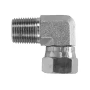 1501-24-24 Hydraulic Fitting 1 1/2" Male Pipe x 1 1/2" Female Pipe Swivel 90°