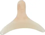 Mikinona Face Scraping Massage Tool Shaped Muscle Scraper for Body and Facial Massage Reusable Scraping Board for Neck and Skin Circulation Compact for Easy Use