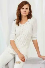 Top - Long Yarns Lino - Modellpaket-Strickpaket With Manual