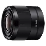 二手 九成新 SONY SEL28F20 FE 28MM F2 全片幅 E 接環 A7系列 定焦大光圈廣角鏡頭