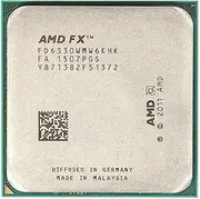 AMD FX-Series FX-6330 CPU Used 6-Core 6-Thread Desktop Processor 3.6 GHz 8M 95W Socket AM3+