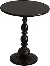 Generic Compact Coffee Table for Small, Versatile End Table for Living Room and Bedroom, Black Large, as described