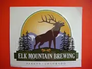 Beer STICKER: Elk Mountain Brewing Company Parker Colorado Brewery