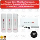 Promed Clinic Shampoo and Flacon Serum Set (3 x Shampoo + 1 x FlaconSet)