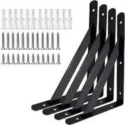 Heavy Duty Shelf Brackets, 8 in X 5 in L Brackets Heavy Duty Floating Shelf