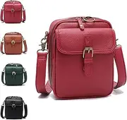 [Generic] 2025 Upgrade Vintage Double Layer Large Capacity Mini Messenger Bag, Comebybuy Vintage Large Capacity Messenger Bag