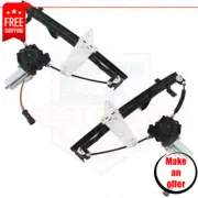 New Window Regulator set 2 pc rear left right for 2003-2008 Audi A4 Base Sedan (for: Audi)