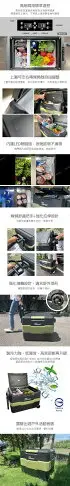 Pro Kamping領航家 車用雙槽雙溫控行動冰箱 56L.露營車用冰箱 車載電冰箱 冷凍壓縮機 家用汽車冰箱 戶外移動冰箱