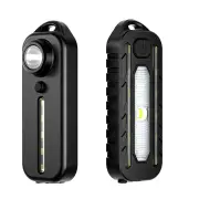 Bikight LED Red Blue Caution Emergency Police Clip Light USB Rechargeable Shoulder Flashing Warning Safety Torch Bicycle