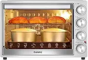 [CYZJPRVN] oven mini oven air fryer oven Mini Ovens 40 Liter Large Capacity Baking Oven for Household Use, Small Multifunctional Silver 1500W Electric Oven Toaster Oven Air Fryer,