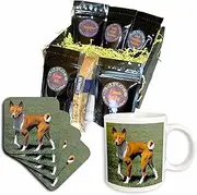 3dRose cgb_4264_1 Basenji-Coffee Gift Basket, Multicolor