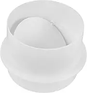 HOMOCONO Duct Connector Check Valve for Air Vent Exhaust Systems Valve Easy Installation for Dryer and Air Conditioner Ducts and Efficient Vent Connector