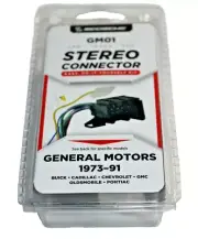 Scosche Stereo Connector GM01 General Motors Car Truck SUV Buick Chevrolet GMC