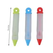 JY 3 Set Cake Decorating Pen Tool Kit Food Grade Silicone Detachable DIY Cake Ic