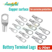 Electric Wire Crimp Lugs Vehicle Boat Battery Cable End Terminals Easy Replace