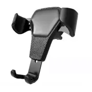 3Pcs Car Phone Holder for Phone In Car Air Vent Mount Stand No Magnetic Universal Gravity Smart Phone Stand - Black