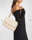 NEW Tory Burch New Cream Soft Fleming Convertible Shoulder Bag $698