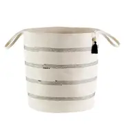 Stitched Floor Basket L