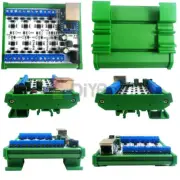 DC12-24V 8CH Ethernet Network RJ45 to 8 Port RS485 HUB Converter For UDP TCP Mod