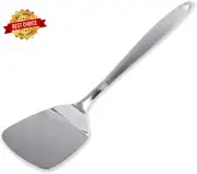 13.5 In. Stainless Steel Turner Spatula Durable Kitchen Cooking Utensil