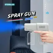 Handheld Disinfection Spray Machine Portable Blue Light Nano Steam Spray Gun