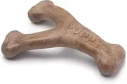 Benebone Puppy Wishbone Dog Chew Toy, Softer for Modest Chewers, Made in USA